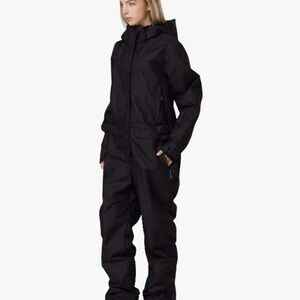 Men & Women's Ski Suit One Piece Jumpsuits Winter Outdoor Waterproof Snowsuits M